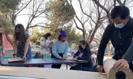 Realizan arte contra la tortura en Saltillo