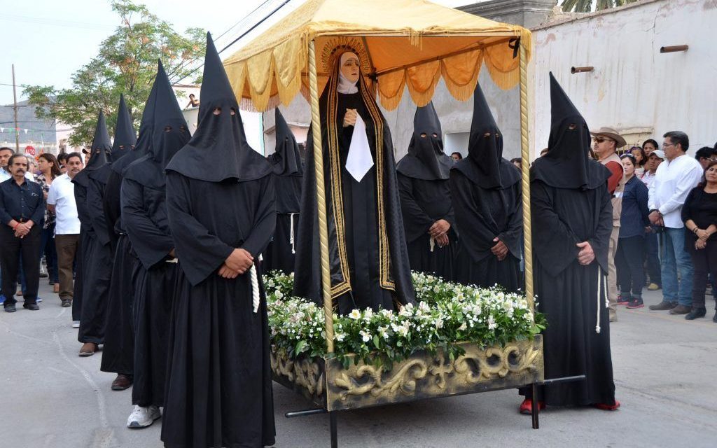 Todo listo para la Procesión del Silencio en Saltillo
