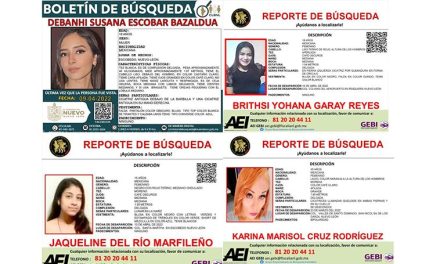¡Alerta de género Nuevo León! Van 4 mujeres desaparecidas en las últimos días (Fichas de búsqueda)