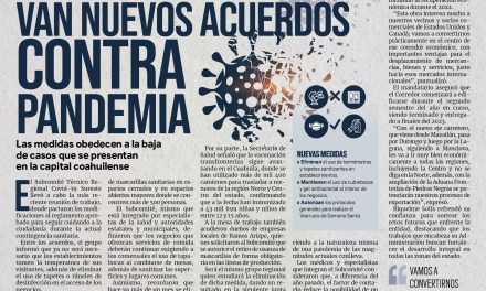 Portada [6 de abril de 2022] Van nuevos acuerdos contra pandemia; ‘Preocupa el uso de fuerzas de seguridad en eventos partidistas’  y más…