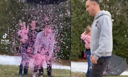 ‘No de nuevo…’; padre se enoja al enterarse que su próxima bebé será niña (video)