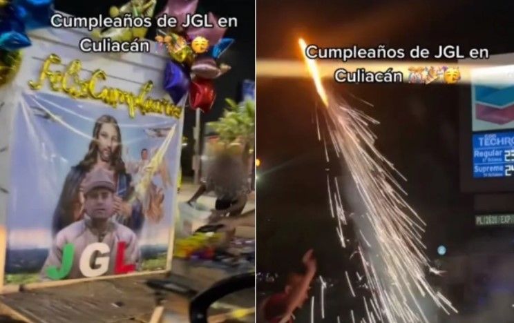 Así festejaron el cumpleaños de el ‘Chapo’ Guzmán en Culiacán