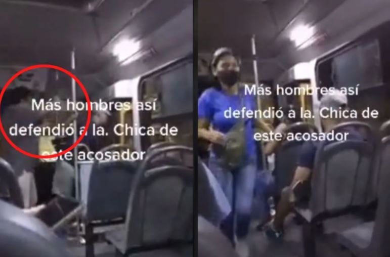 Chofer defiende a mujeres de un acosador: ‘¡Te bajas pero ya!’