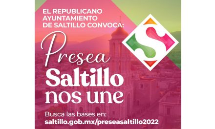 Emiten convocatoria para la Presea Saltillo 2022