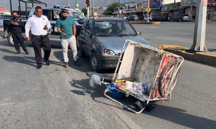 Saltillo: Hombre que intentó cruzar Periférico en su tricilo es arrollado por vehículo