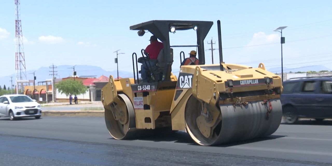 Reconstruyen importante tramo de la Carretera 57 en el municipio de Arteaga
