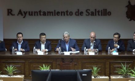 Se reúne alcalde de Saltillo con la Cámara de representación empresarial de China