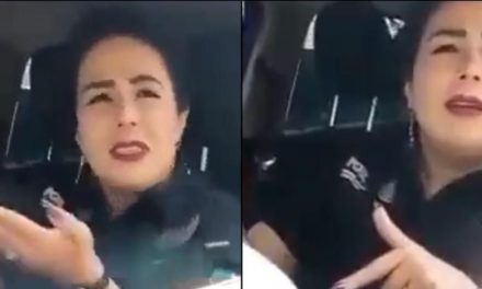 ‘Con una llamada viene todo mi equipo’; mujer niega pagar choque y la apodan ‘Lady FGR’
