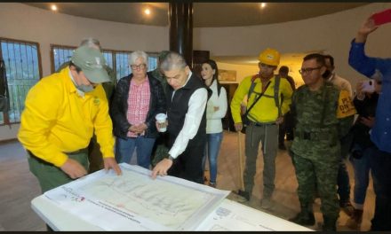 Miguel Riquelme podría contratar el avión DC-10 para sofocar incendio en el Huachichil y Cuauhtémoc