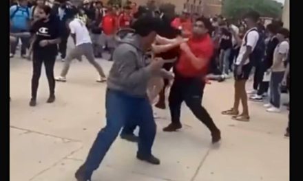 Hombre se cansa del bullying que recibía su hijo y arma batalla campal en Arizona (video)
