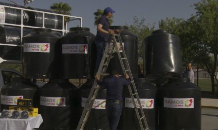 Se agotan tinacos en Ramos Arizpe