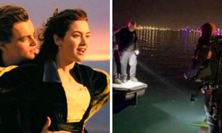 Pareja imita escena de Titanic, caen y novio muere ahogado
