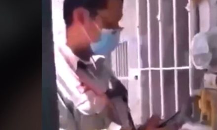 Trabajador de CFE es acusado de matar a perrito ‘porque le ladró’ (Video)