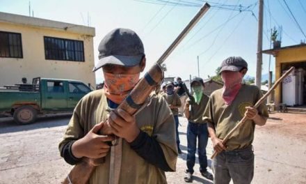 Niños en Guerrero toman la seguridad en sus manos