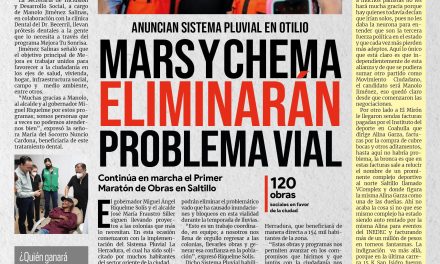 Portada [10 de junio de 2022] MARS y CHEMA eliminarán problema vial; Avanza Mejora Tu Sonrisa y más…