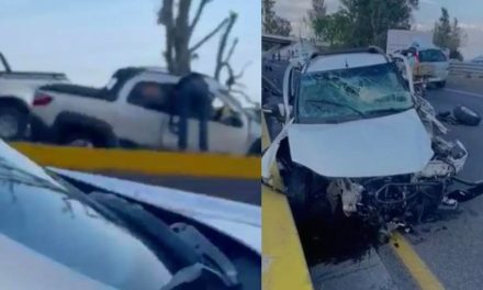 Auto suicida viaja en sentido contrario y ocasiona choque en carretera de Morelia (video)