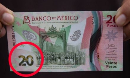 Ofrecen hasta 400 mil pesos por billete de 20 pesos de la seria Aa08