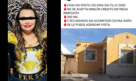Se quedan en la calle; vende a saltillenses casas que no son suyas