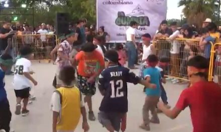 Con éxito se realiza retas de baile colombiano en Parras