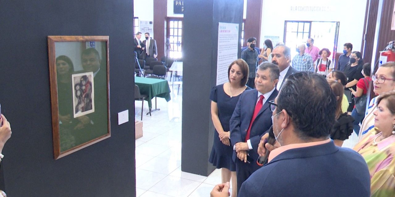 Inauguran exposición en el Congreso del Estado