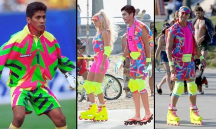 ¿Es tributo a Jorge Campos? Internautas se ríen con fotos filtradas de película ‘Barbie’