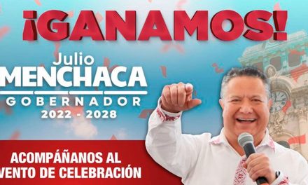 Julio Menchaca de Morena se declara ganador en Hidalgo