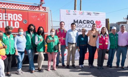 Realiza Municipio de Saltillo Macrobrigada en Nuevo Teresitas
