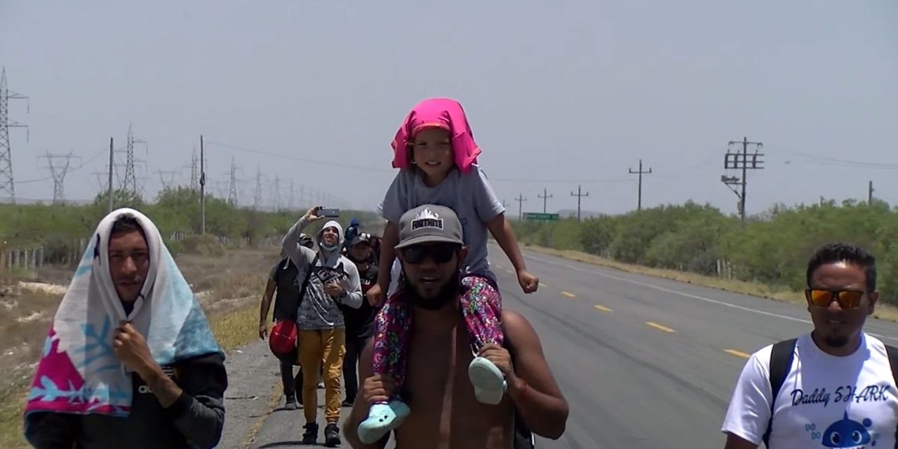 Migrantes llegan a la región centro de Coahuila