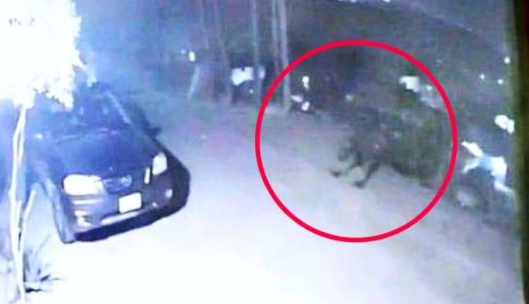 Así fue el nahual que captaron en Tijuana (video)