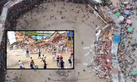Derrumbe en plaza de toros deja cuatro muertos y 500 heridos en Colombia (video)