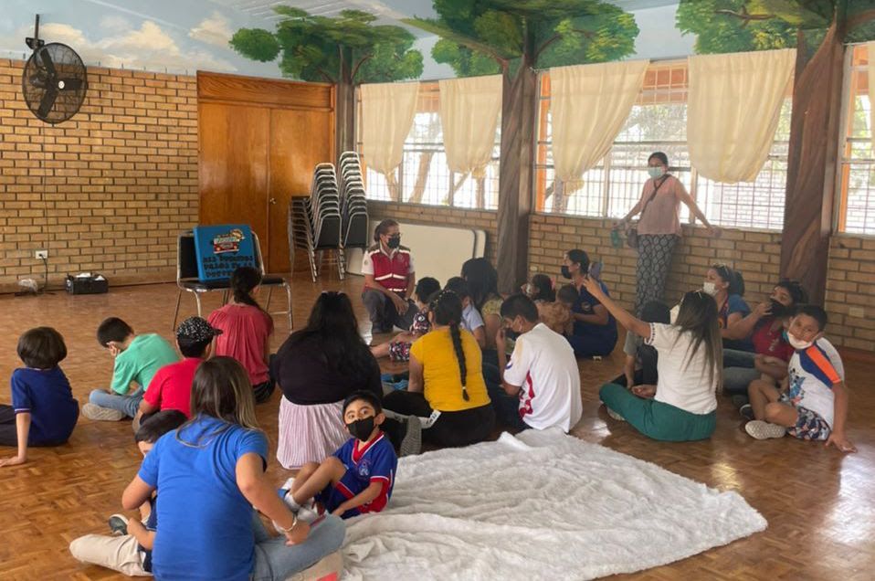 Protección Civil Saltillo capacita a niñas y niños en tema de autocuidado