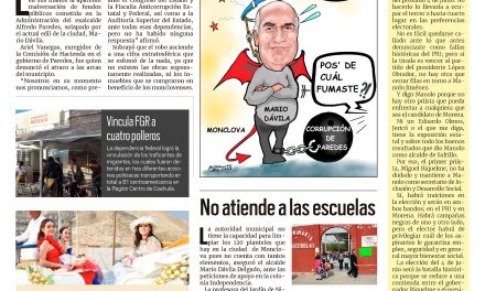 Portada Región Centro [30 de julio de 2022] No aparecen 2 mil millones de pesos; Sin capacidad de limpiar escuelas y más…