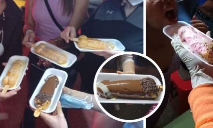 ¿Se te antojó? Comparten en redes ‘Nepe Waffle’ que se vende en Feria de Saltillo