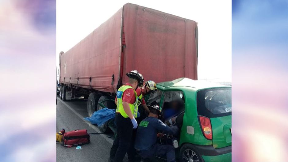 Fatal accidente deja una persona sin vida en carretera Monterrey-Saltillo