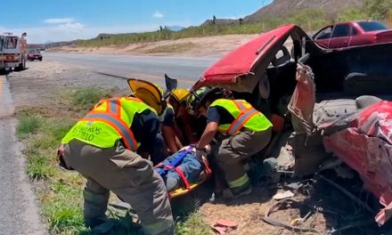 Tras agonía, fallece abuelito en hospital por brutal accidente en la Saltillo-Torreón