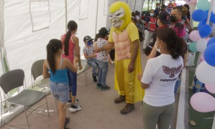 Se han aplicado 10 mil 640 dosis Pfizer a niños de 5 a 11 años en Saltillo