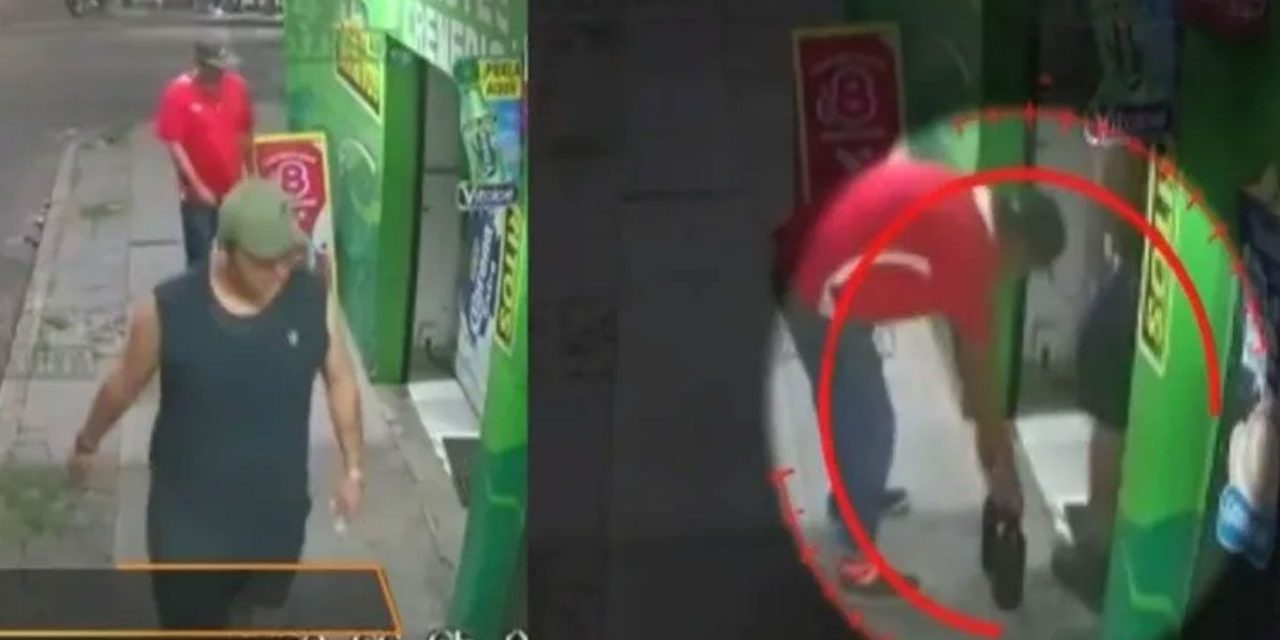 Sed de la mala: captan a dos ladrones de caguamas en tiendita (video)