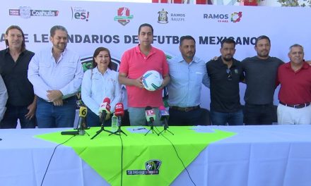 Regresa la Liga Legendarios de Futbol a Ramos Arizpe