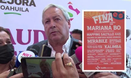 ‘Será una gran semana’: invita Chema Fraustro a festejar a Saltillo con Festival Internacional de las Artes