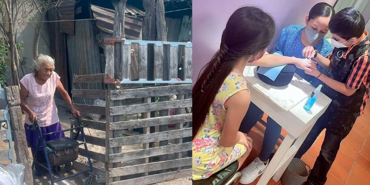 Tras donar agua a Nuevo león, Gabrielito buscará renovar casa de abuelita poniendo uñas