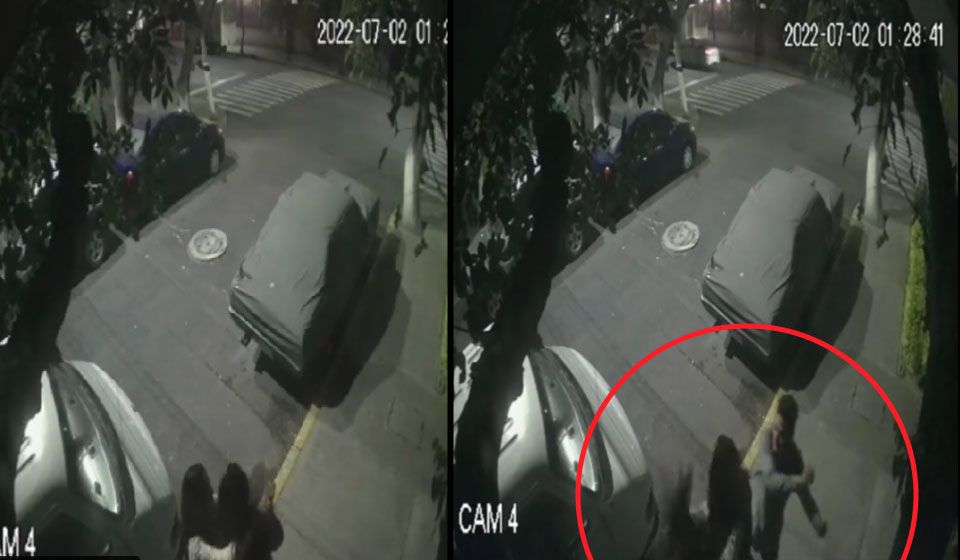 Hombre golpea con ladrillo a dos mujeres besándose en Ciudad de México (video)