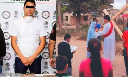 En el 2014 era Jesucristo en el viacrucis y ahora fue detenido por traficar drogas en Sonora