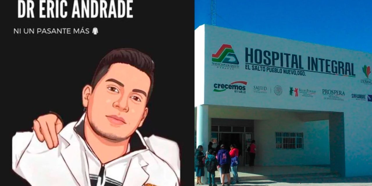 Renuncian 15 trabajadores del hospital donde asesinaron a pasante de médico en Durango