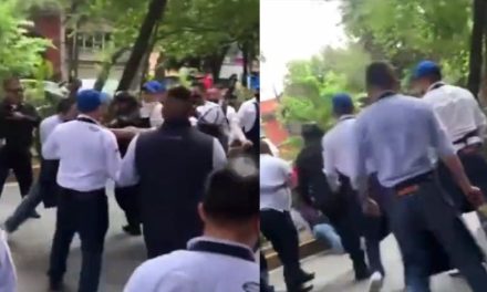 Se arma batalla campal en restaurante de la CDMX porque la mesera quemó a una bebita