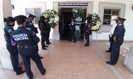 Dan el último adiós familiares y colegas a oficial de FGE que falleció cumpliendo su deber en Saltillo