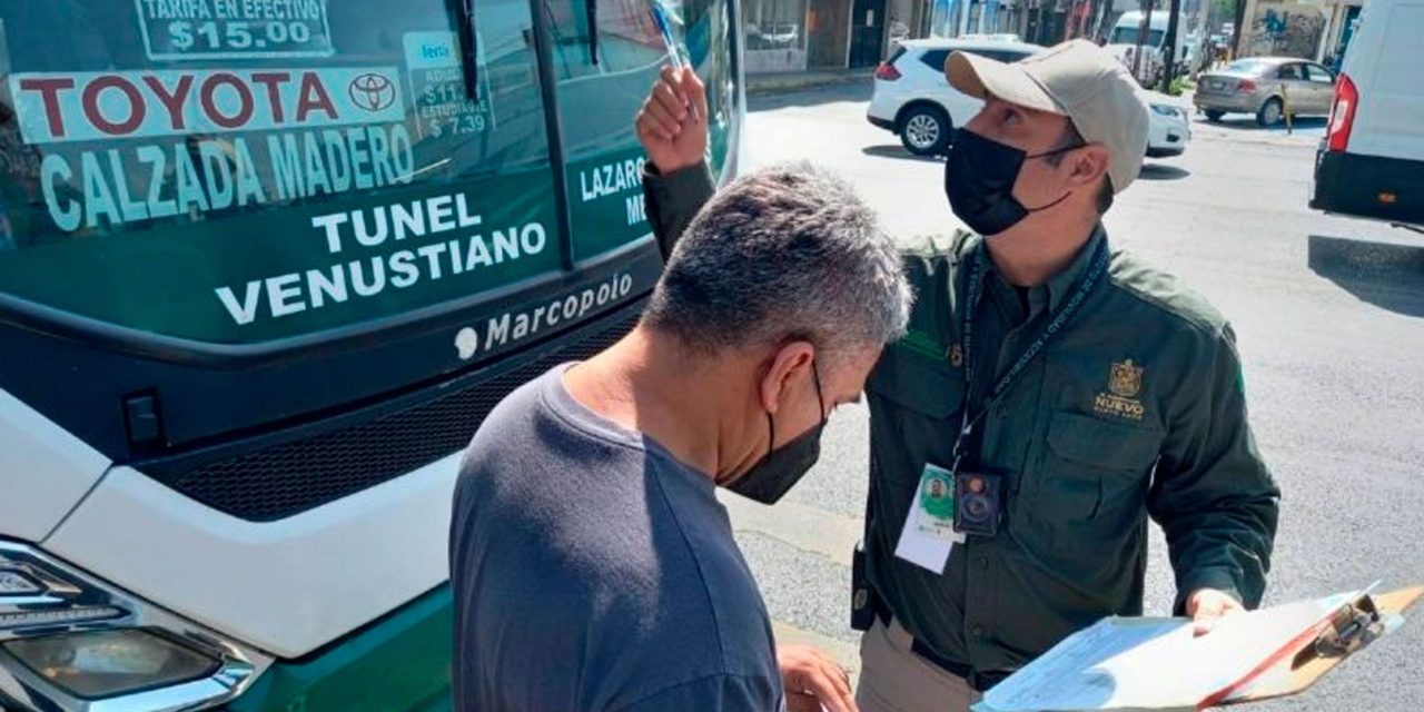 Gobierno de Nuevo León requisa rutas por aumento indebido de la tarifa