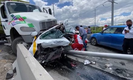 ‘Con ganas de vivir’ es la reacción de José Pablo, el taxista que quedó prensado en accidente en Saltillo