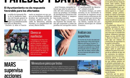 Portada Región Centro [05 de agosto de 2022] Que aplique la ley contra Paredes y Dávila; y más…