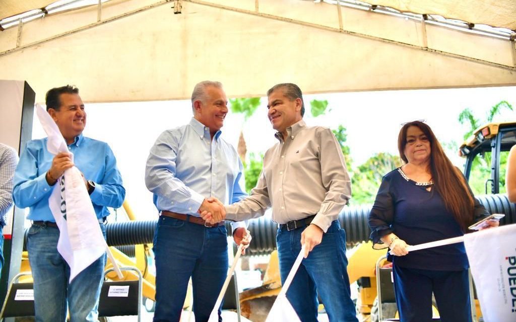 En equipo, MARS y Román comienzan construcción de pluvial en Torreón