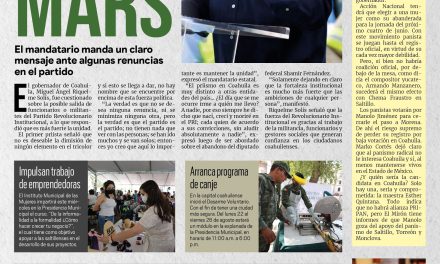 Portada RCG MEDIA [23 de agosto de 2022] Nací, crecí y moriré en el PRI: MARS; Se imponen Guadiana y Luis Fernando sobre Mejia; y más…